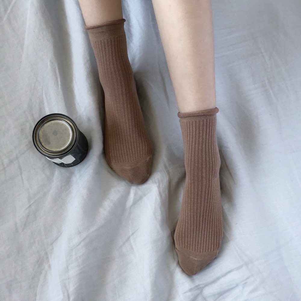 🆕 Beautiful pastel color winter socks - Picture 2 of 8